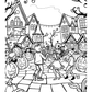 Jack-O-Lantern Town Halloween Colouring Book