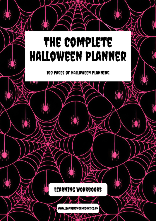 The Complete Halloween Planner / Design 4 / 100 Pages of Printable Halloween Planning Sheets