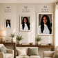 Elegant Black Woman Portrait / Realistic African Wall Art 2 / Premium Printable Digital Download