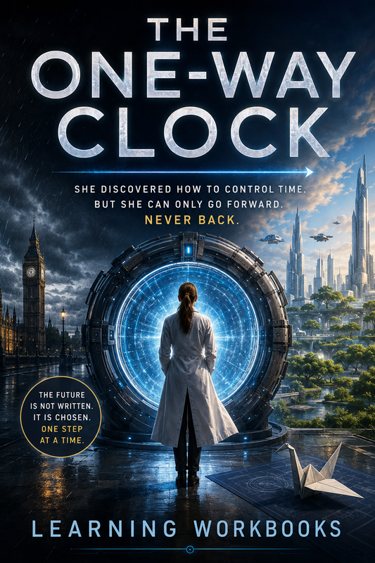 The One-Way Clock - Short Sci-Fi Story 2 (downloadable digital product)