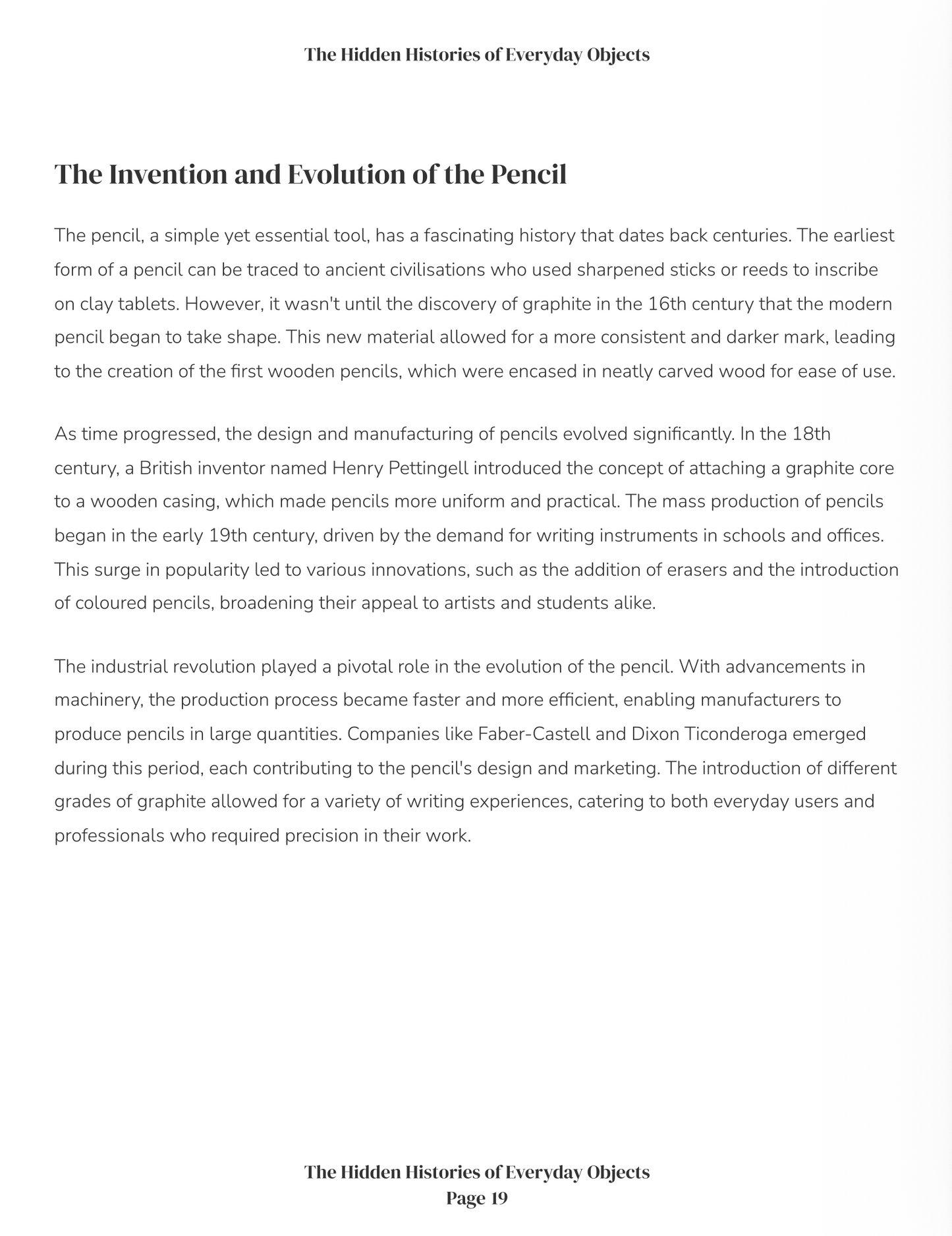 The Hidden Histories of Everyday Objects: True, Strange and Forgotten Histories Behind the Everyday Objects You Use Without a Second Thought (downloadable digital product)