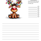 Christmas Story Writing Workbook 5 (downloadable digital product)