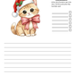 Christmas Story Writing Workbook 3 (downloadable digital product)