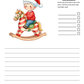 Christmas Story Writing Workbook 3 (downloadable digital product)