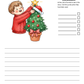 Christmas Story Writing Workbook 4 (downloadable digital product)