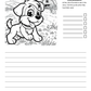 The Farm: Colour and Write a Story Workbook 1 (downloadable digital product)