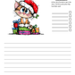 Christmas Story Writing Workbook 3 (downloadable digital product)