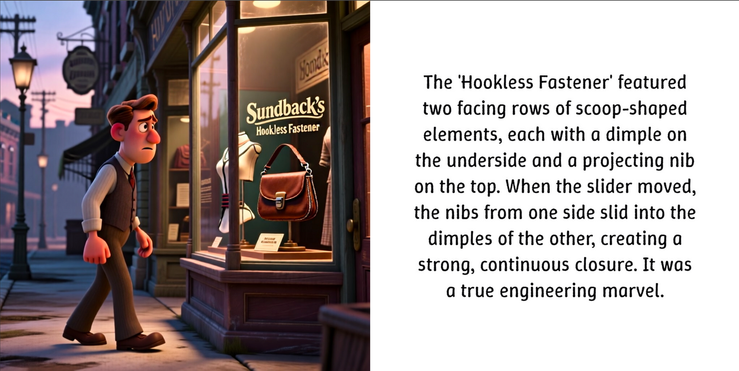 The Story of the Zipper (downloadable digital product)