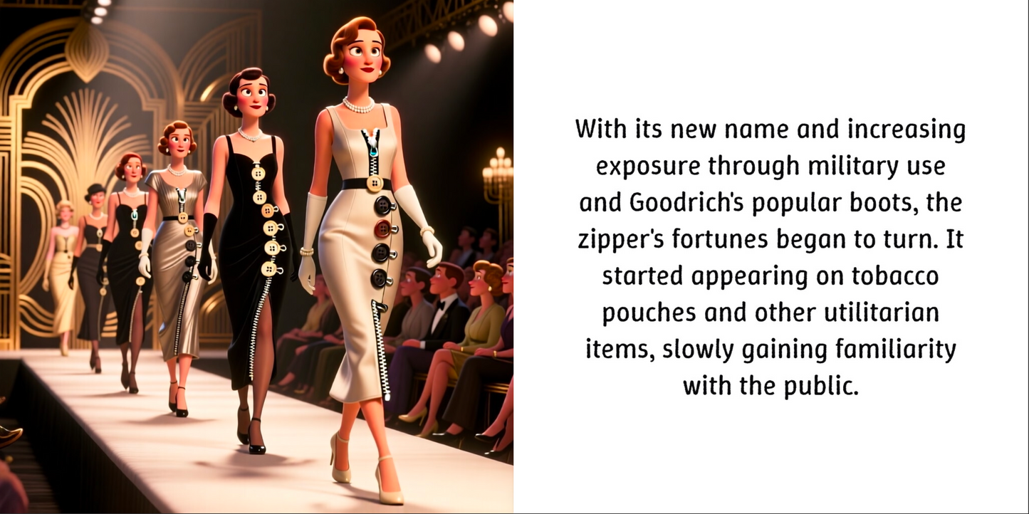 The Story of the Zipper (downloadable digital product)