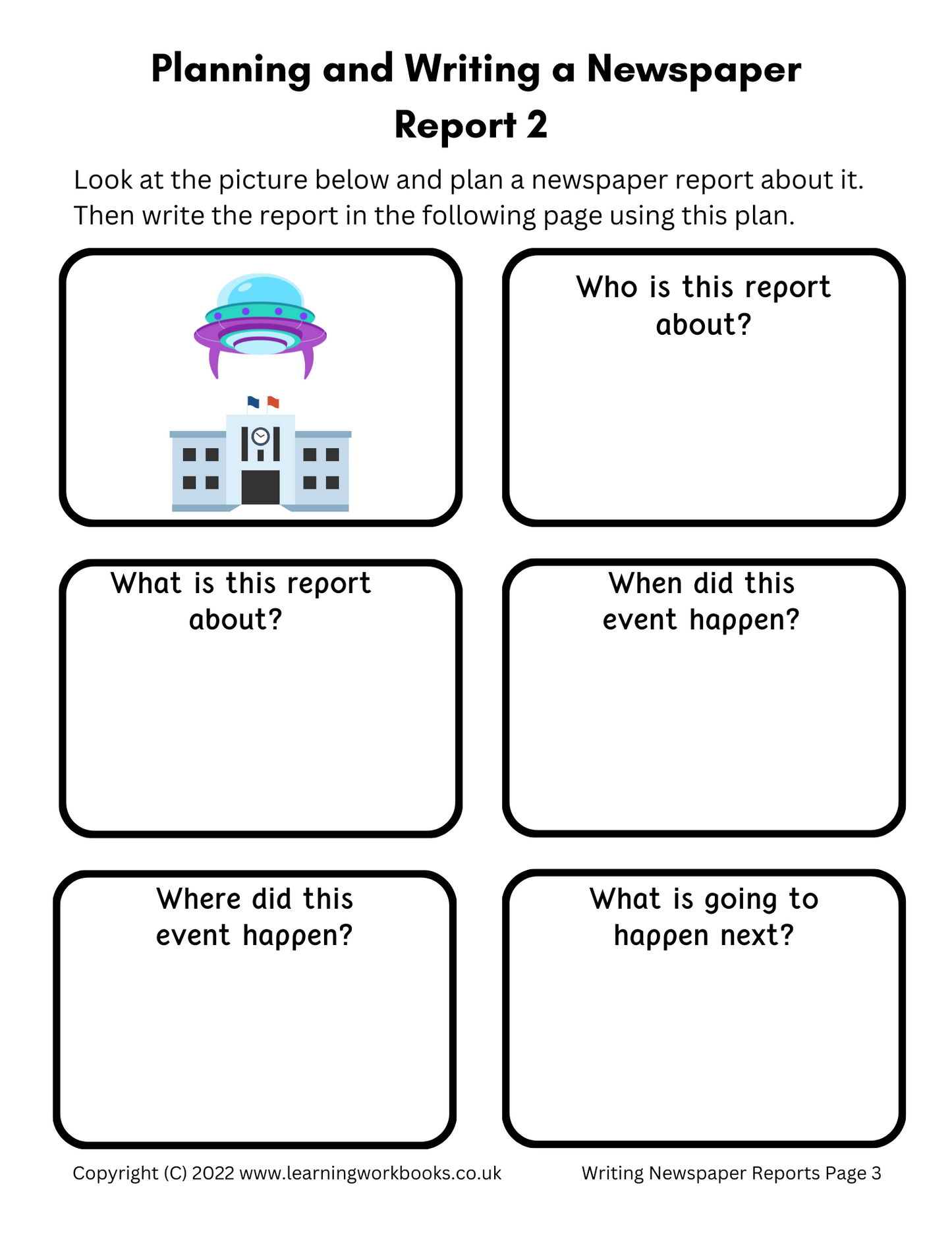 Writing Newspaper Reports