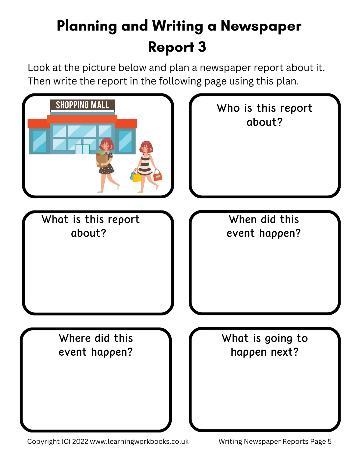 Writing Newspaper Reports