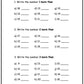 Addition to 100 Workbook A (downloadable digital product)