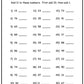 Addition to 100 Workbook A (downloadable digital product)