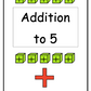 Addition to 5 Workbook (downloadable digital product)