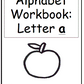 Alphabet Workbook Letter A