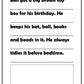 Alphabet Workbook Letter B (downloadable digital product)