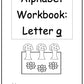 Alphabet Workbook Letter G (downloadable digital product)