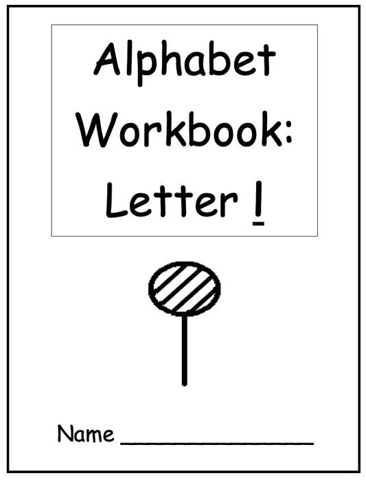 Alphabet Workbook Letter L