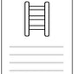 Alphabet Workbook Letter L (downloadable digital product)