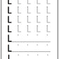 Alphabet Workbook Letter L (downloadable digital product)