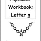 Alphabet Workbook Letter N (downloadable digital product)