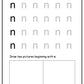 Alphabet Workbook Letter N (downloadable digital product)