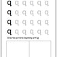 Alphabet Workbook Letter Q (downloadable digital product)