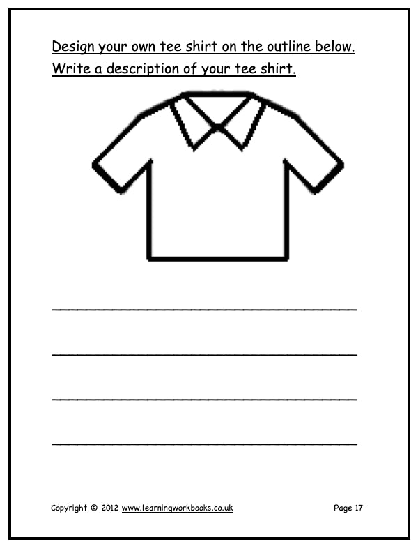 Alphabet Workbook Letter T