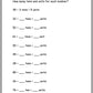 Numbers to 100 Homework Sheets (downloadable digital product)
