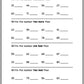 Numbers to 100 Homework Sheets (downloadable digital product)