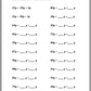 Numbers to 100 Homework Sheets (downloadable digital product)