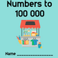Numbers to 100,000 Workbook (downloadable digital product)