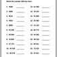 Numbers to 100,000 Workbook (downloadable digital product)