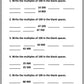 Numbers to 100,000 Workbook (downloadable digital product)
