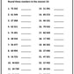 Numbers to 100,000 Workbook (downloadable digital product)