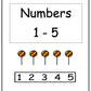 Numbers 1 - 5 Workbook (downloadable digital product)