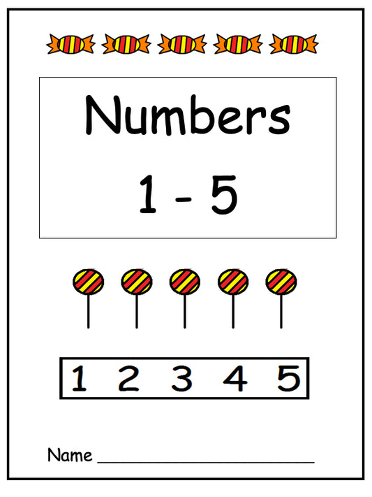 Numbers 1 - 5