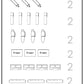 Numbers 1 - 5 Workbook (downloadable digital product)