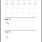 Numbers 11-15 (downloadable digital product)