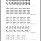 Numbers 16-20 (downloadable digital product)