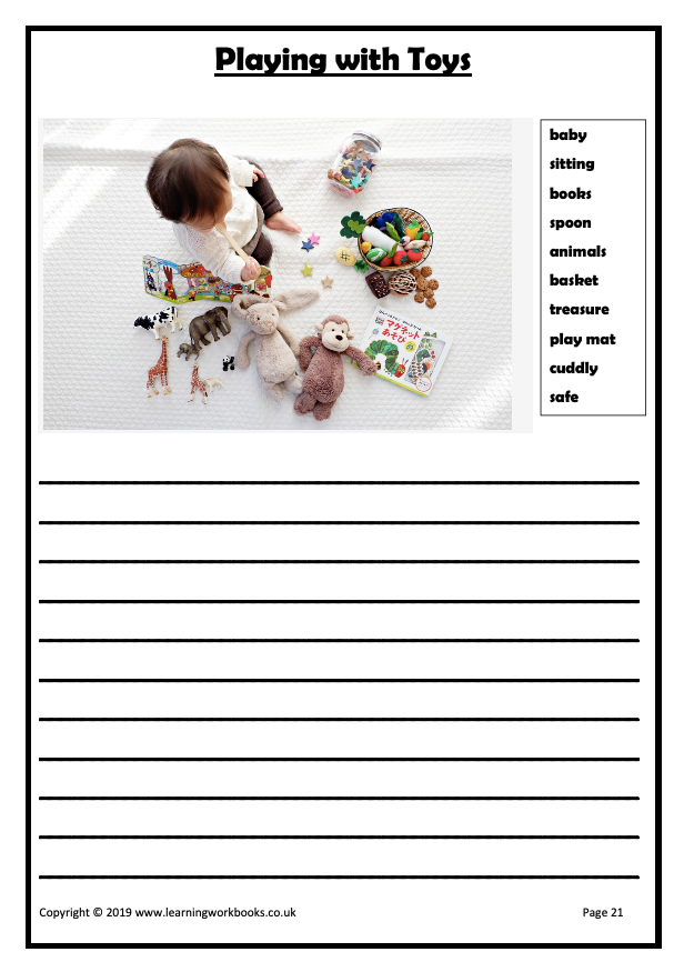 Story Writing Workbook 1