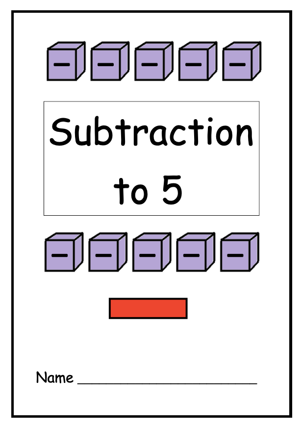 Subtraction to 5