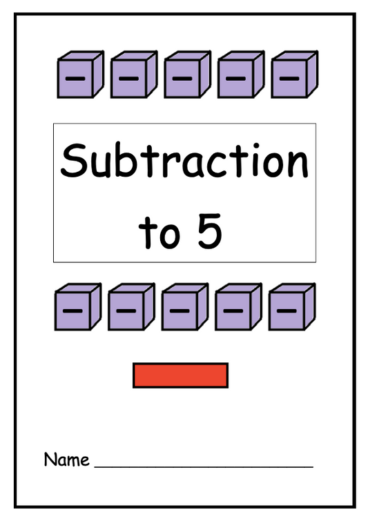 Subtraction to 5