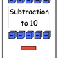 Subtraction to 10 Workbook (downloadable digital product)