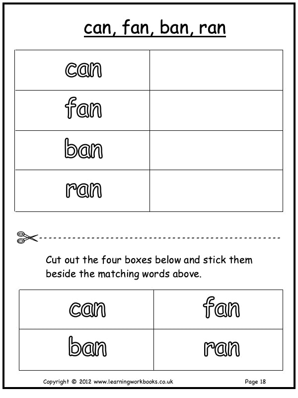 Visual Discrimination with Letters Workbook 2