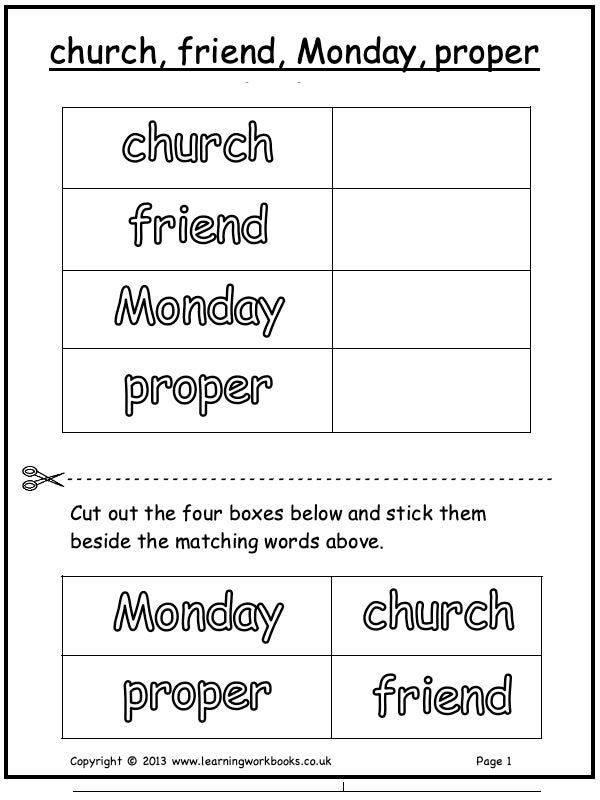 Visual Discrimination with Letters Workbook 5