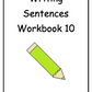 Writing Sentences Workbook 10 (downloadable digital product)