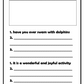 Writing Sentences Workbook 10 (downloadable digital product)