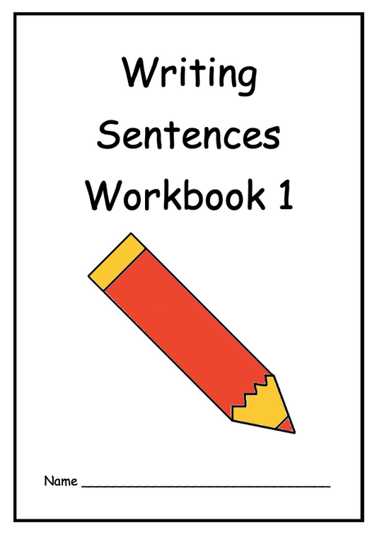 Writing Sentences Workbook 1