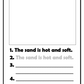 Writing Sentences Workbook 1 (downloadable digital product)